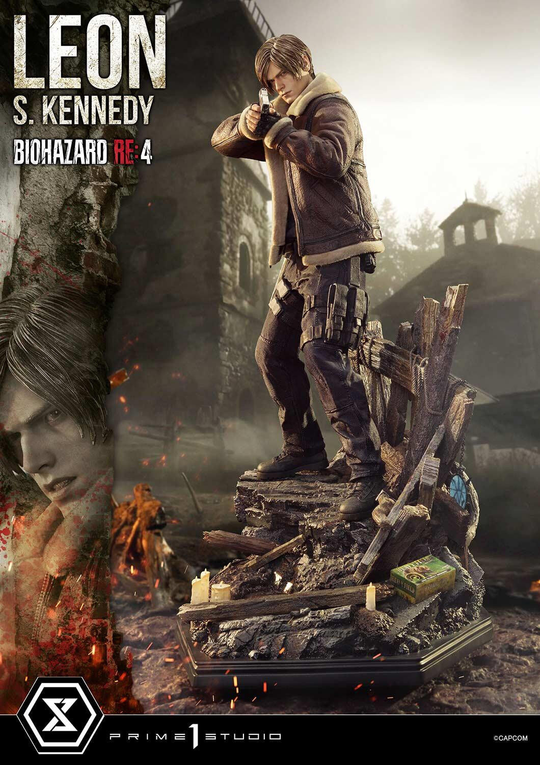 Biohazard Re:4 - Leon S. Kennedy - Ultimate Premium Masterline (UPMRE4-01) - 1/4 (Prime 1 Studio) photo 49