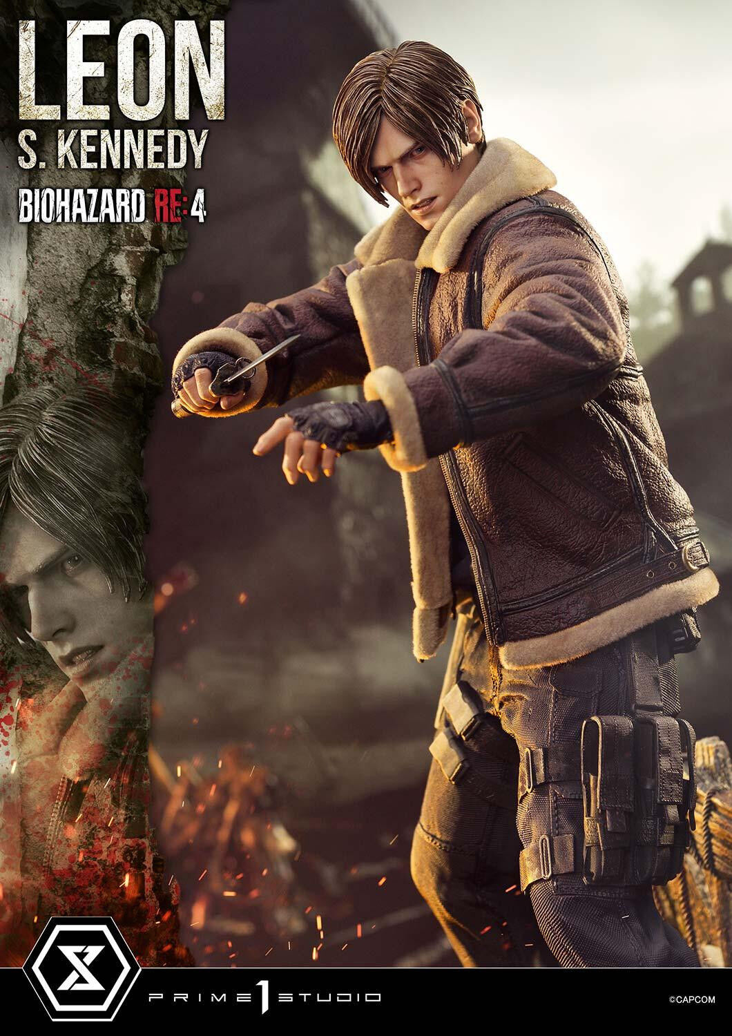 Biohazard Re:4 - Leon S. Kennedy - Ultimate Premium Masterline (UPMRE4-01) - 1/4 (Prime 1 Studio) photo 52