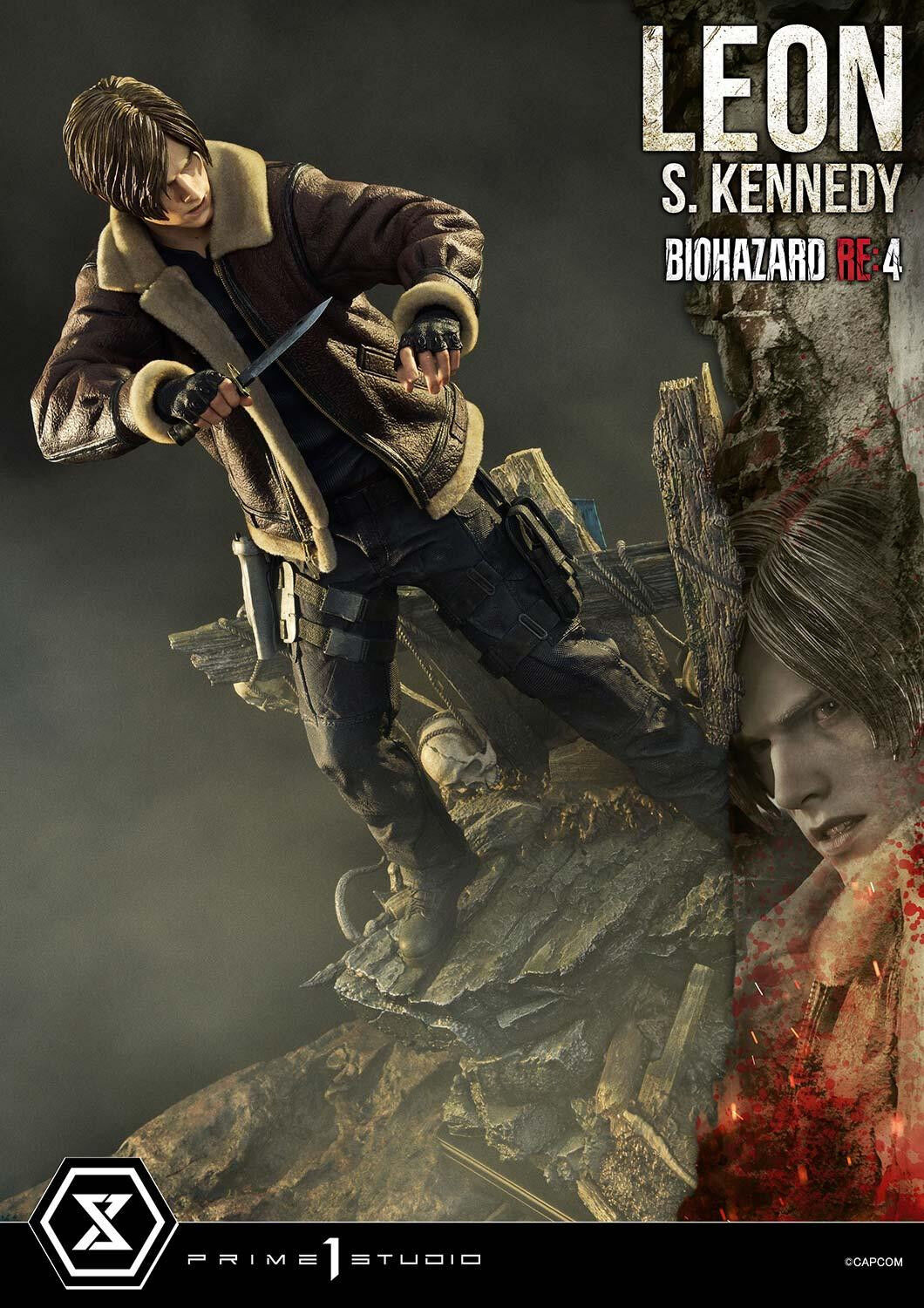 Biohazard Re:4 - Leon S. Kennedy - Ultimate Premium Masterline (UPMRE4-01) - 1/4 (Prime 1 Studio) photo 54