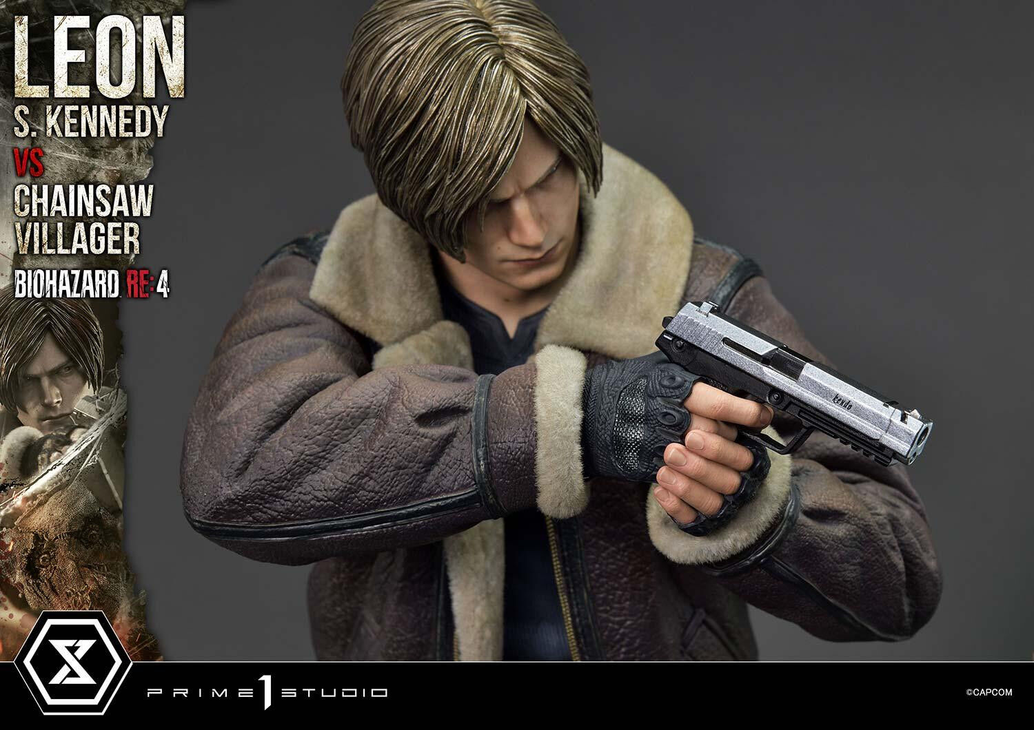 Biohazard Re:4 - Chainsaw Otoko - Leon S. Kennedy - Los Ganados - Ultimate Premium Masterline (UPMRE4-02) - 1/4 (Prime 1 Studio) photo 2