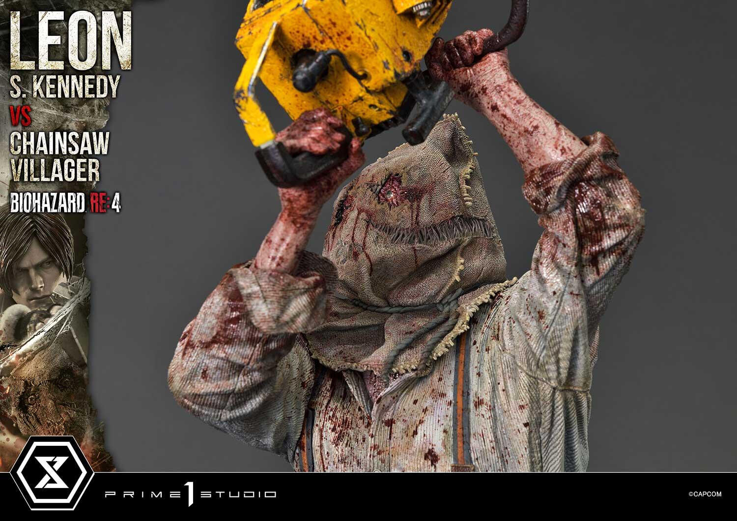 Biohazard Re:4 - Chainsaw Otoko - Leon S. Kennedy - Los Ganados - Ultimate Premium Masterline (UPMRE4-02) - 1/4 (Prime 1 Studio) photo 20