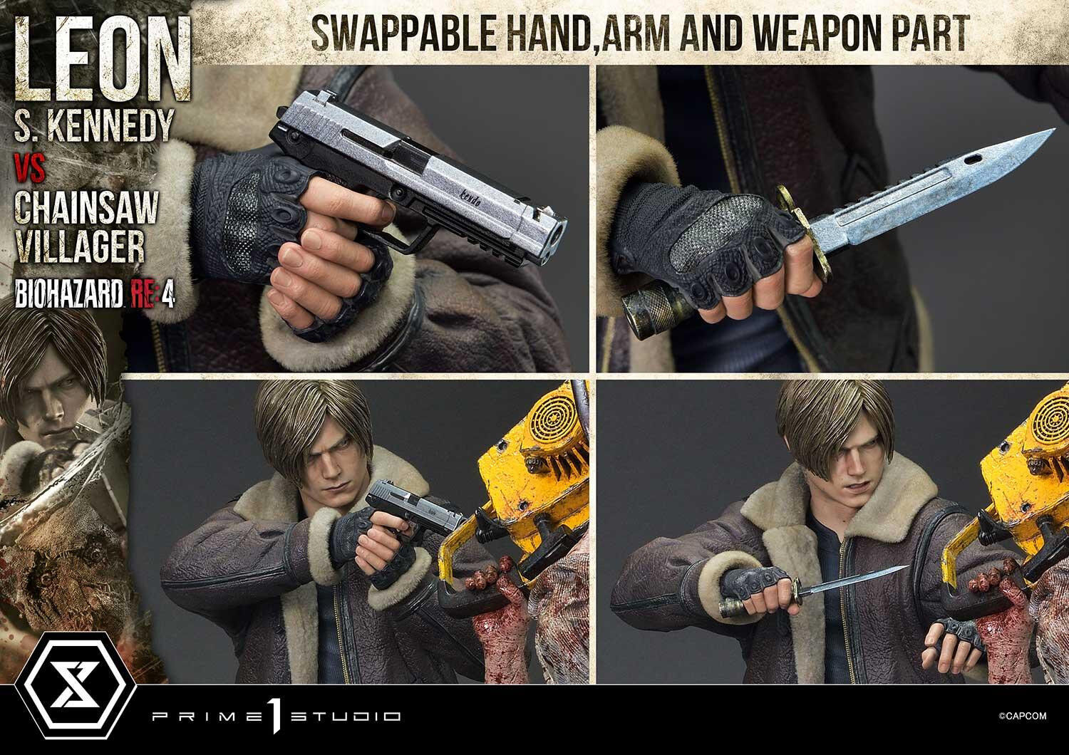 Biohazard Re:4 - Chainsaw Otoko - Leon S. Kennedy - Los Ganados - Ultimate Premium Masterline (UPMRE4-02) - 1/4 (Prime 1 Studio) photo 23