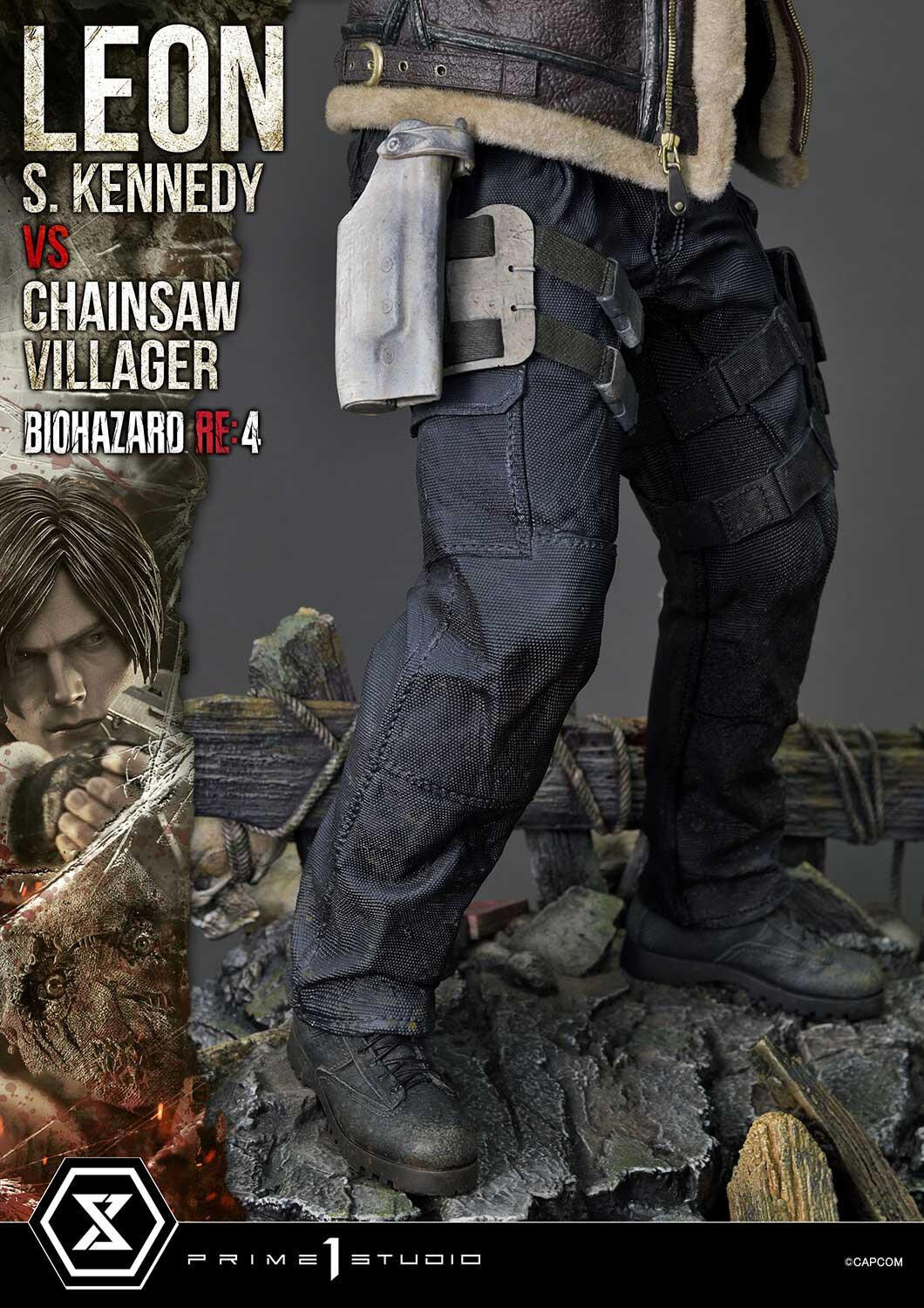 Biohazard Re:4 - Chainsaw Otoko - Leon S. Kennedy - Los Ganados - Ultimate Premium Masterline (UPMRE4-02) - 1/4 (Prime 1 Studio) photo 35