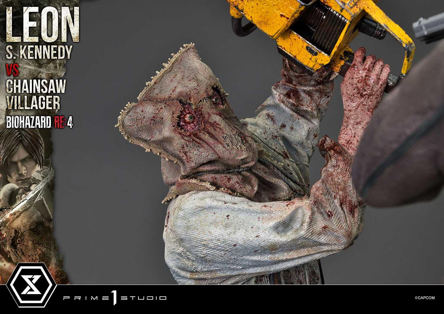 Biohazard Re:4 - Chainsaw Otoko - Leon S. Kennedy - Los Ganados - Ultimate Premium Masterline (UPMRE4-02) - 1/4 (Prime 1 Studio) photo 49