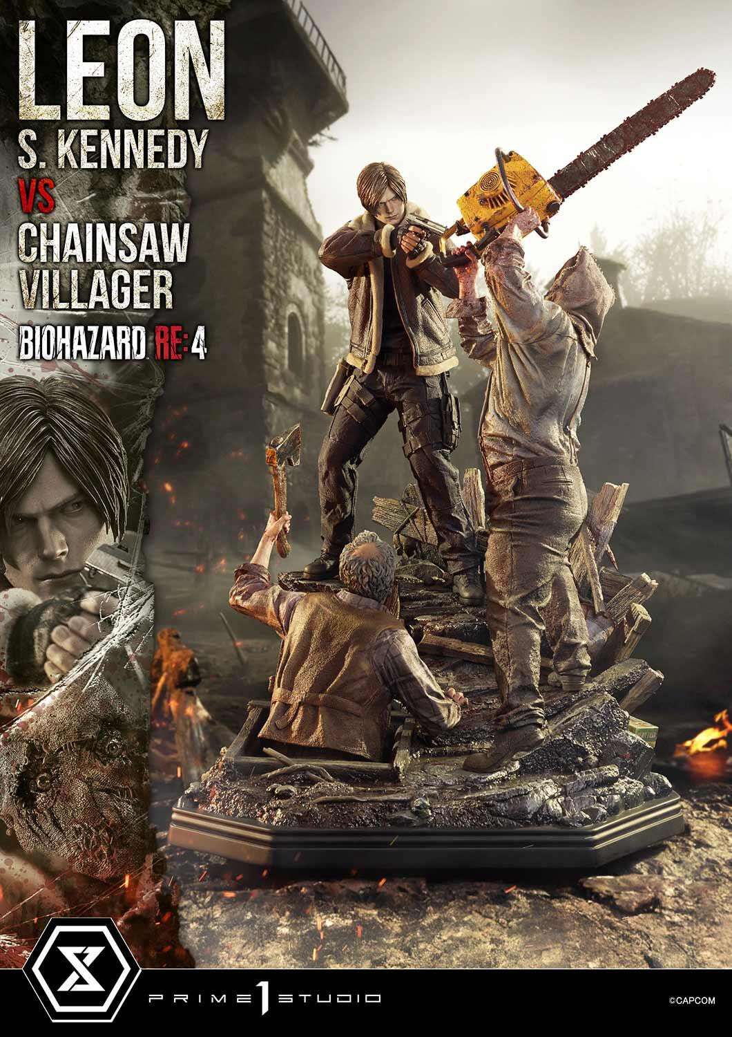 Biohazard Re:4 - Chainsaw Otoko - Leon S. Kennedy - Los Ganados - Ultimate Premium Masterline (UPMRE4-02) - 1/4 (Prime 1 Studio) photo 50