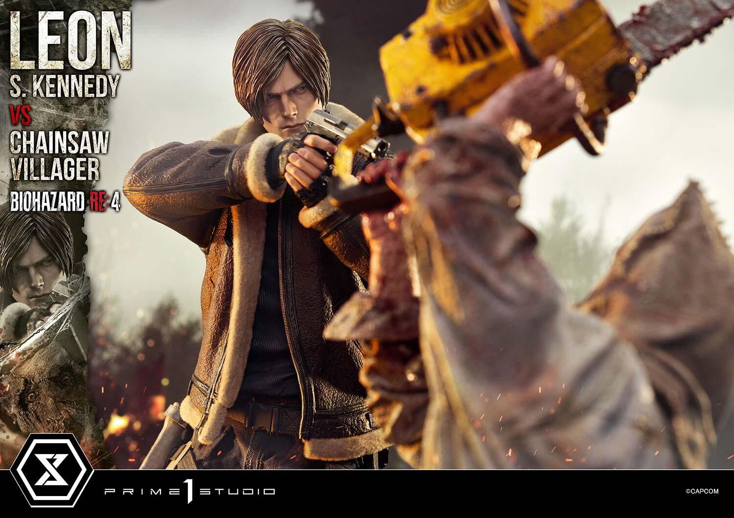 Biohazard Re:4 - Chainsaw Otoko - Leon S. Kennedy - Los Ganados - Ultimate Premium Masterline (UPMRE4-02) - 1/4 (Prime 1 Studio) photo 53