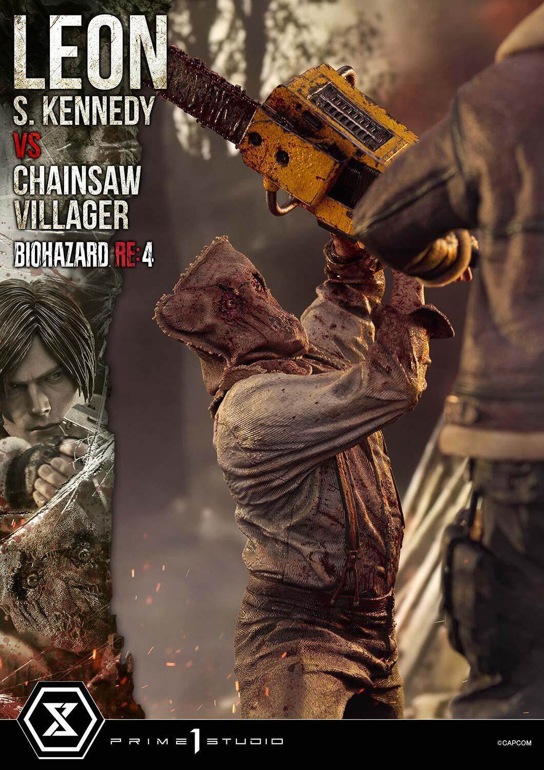 Biohazard Re:4 - Chainsaw Otoko - Leon S. Kennedy - Los Ganados - Ultimate Premium Masterline (UPMRE4-02) - 1/4 (Prime 1 Studio) photo 73
