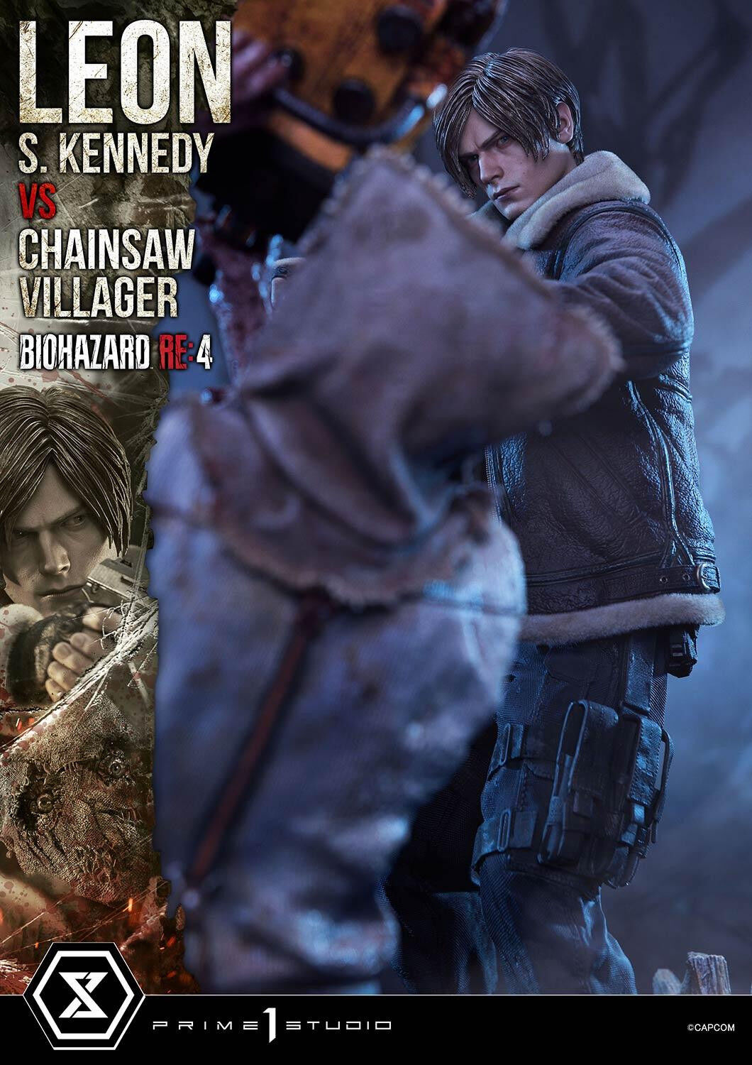 Biohazard Re:4 - Chainsaw Otoko - Leon S. Kennedy - Los Ganados - Ultimate Premium Masterline (UPMRE4-02) - 1/4 (Prime 1 Studio) photo 74