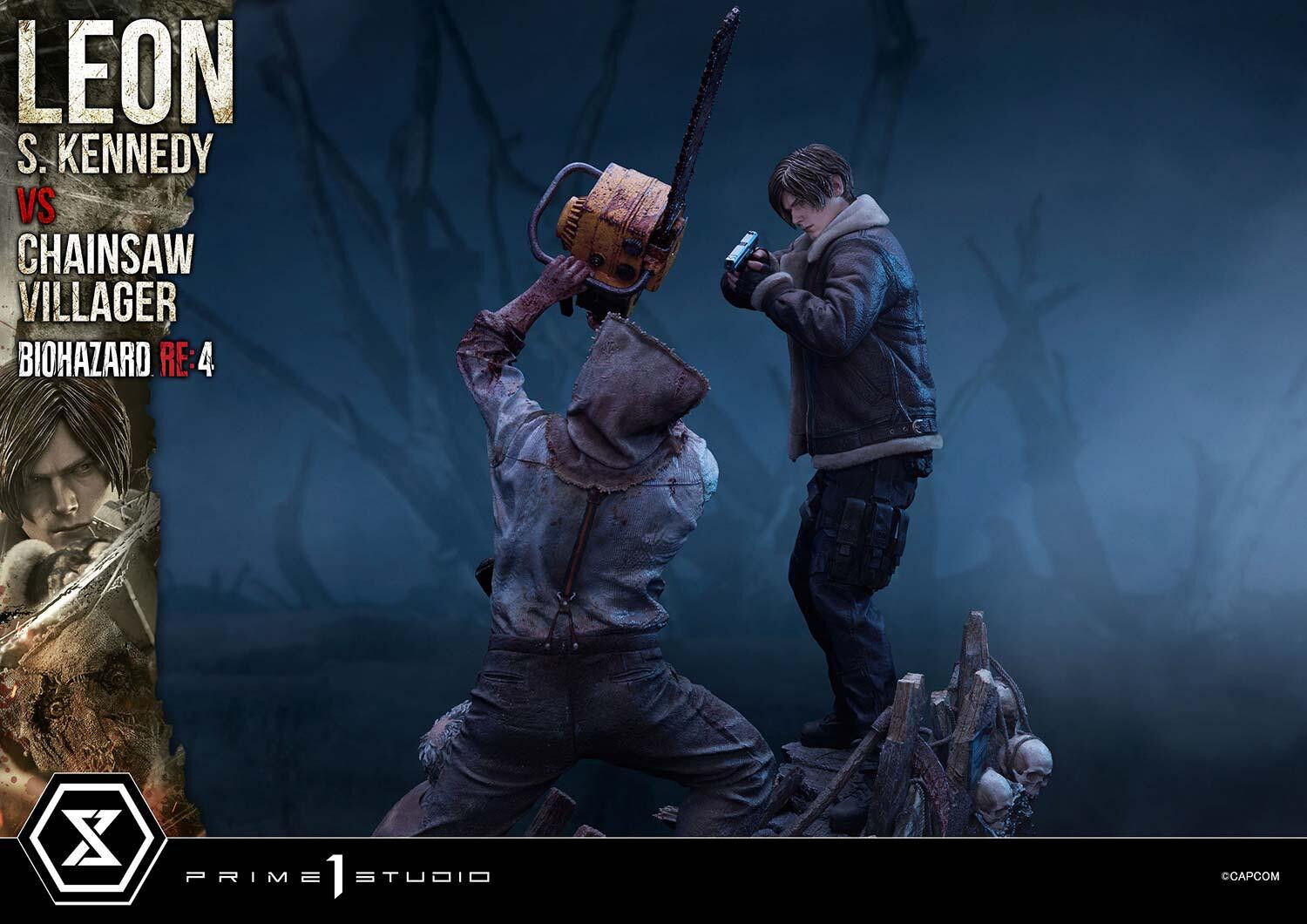 Biohazard Re:4 - Chainsaw Otoko - Leon S. Kennedy - Los Ganados - Ultimate Premium Masterline (UPMRE4-02) - 1/4 (Prime 1 Studio) photo 78