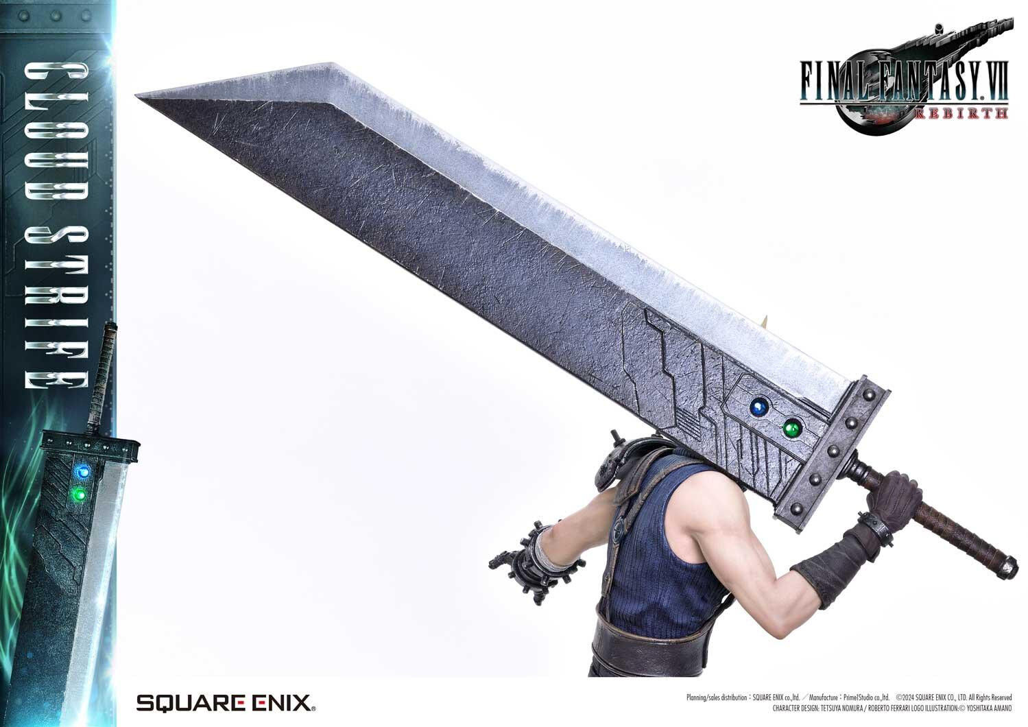 Final Fantasy VII Rebirth - Cloud Strife - Square Enix Masterline (SEM-06) - 1/4 (Prime 1 Studio) photo 6