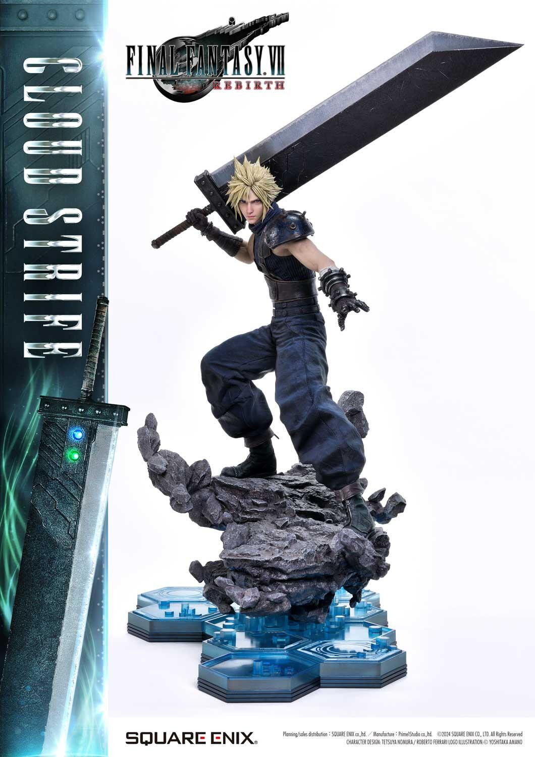 Final Fantasy VII Rebirth - Cloud Strife - Square Enix Masterline (SEM-06) - 1/4 (Prime 1 Studio) photo 17