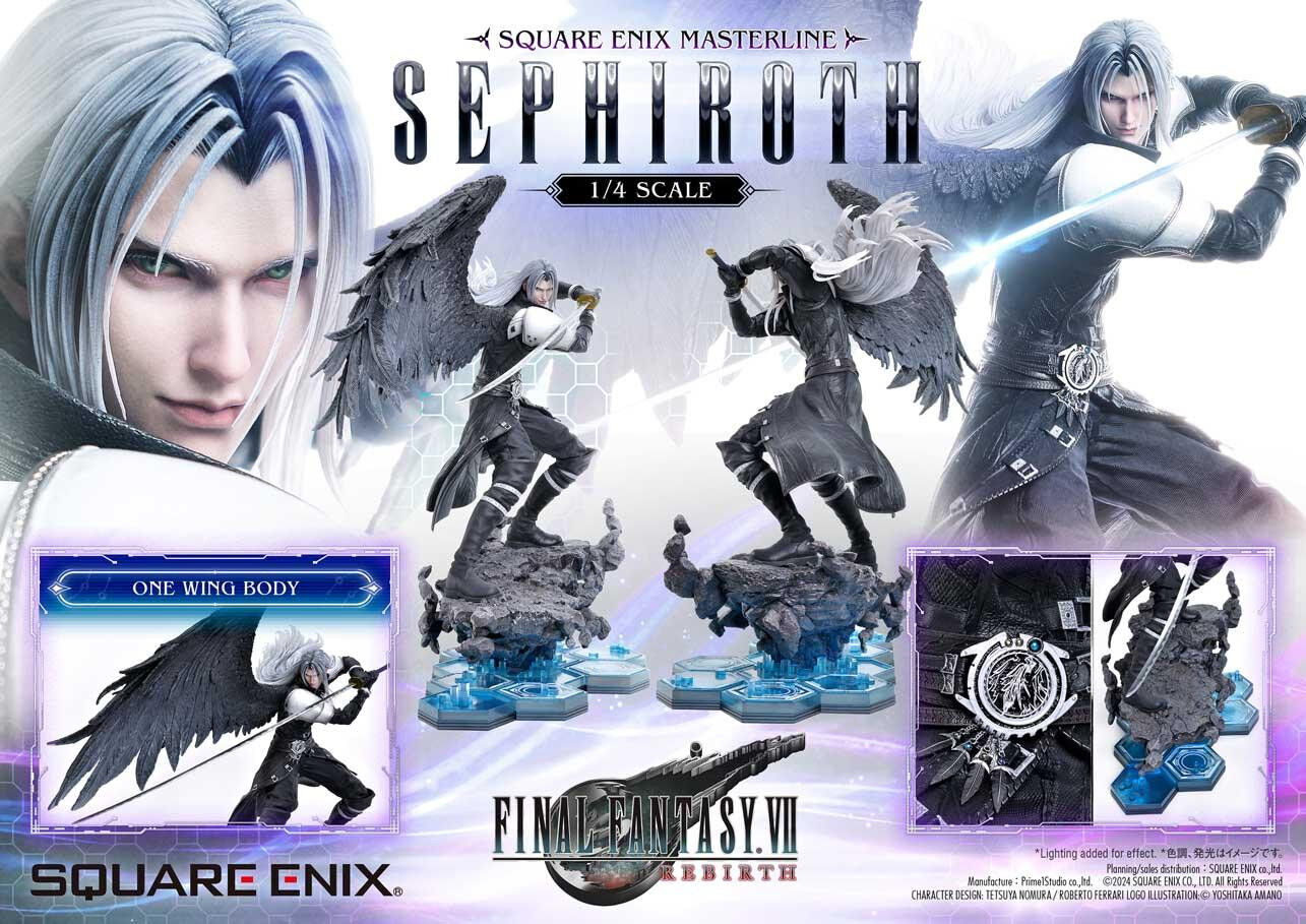 Final Fantasy VII Rebirth - Sephiroth - Square Enix Masterline  (SEM-07) - 1/4 (Prime 1 Studio) photo 24