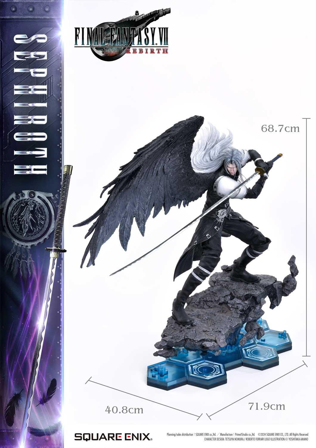 Final Fantasy VII Rebirth - Sephiroth - Square Enix Masterline  (SEM-07) - 1/4 (Prime 1 Studio) photo 28