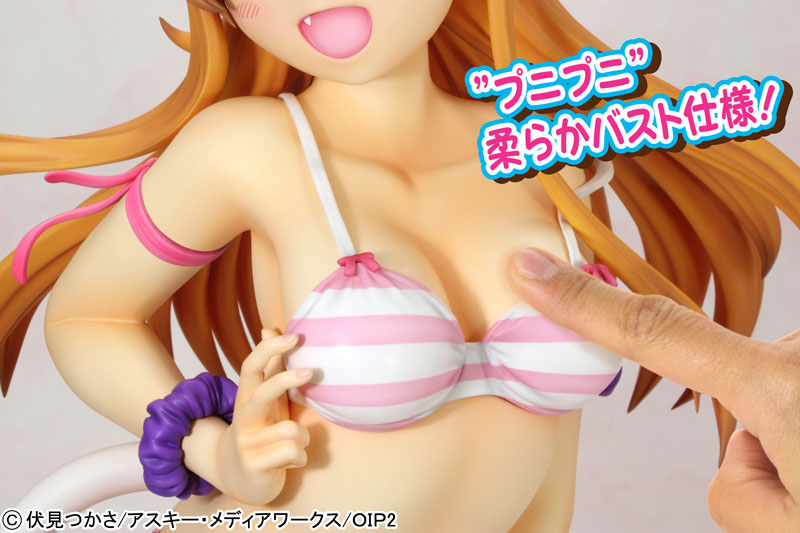 Ore no Imouto ga Konna ni Kawaii Wake ga Nai. - Kousaka Kirino - Grand Toys - Super Figure (SF2.5) - 1/2.5 - Nekomimi Swimsuit ver. , Soft Bust Edition (Griffon Enterprises)