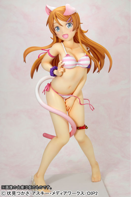 Ore no Imouto ga Konna ni Kawaii Wake ga Nai. - Kousaka Kirino - Grand Toys - Super Figure (SF2.5) - 1/2.5 - Nekomimi Swimsuit ver. , Soft Bust Edition (Griffon Enterprises) photo 4