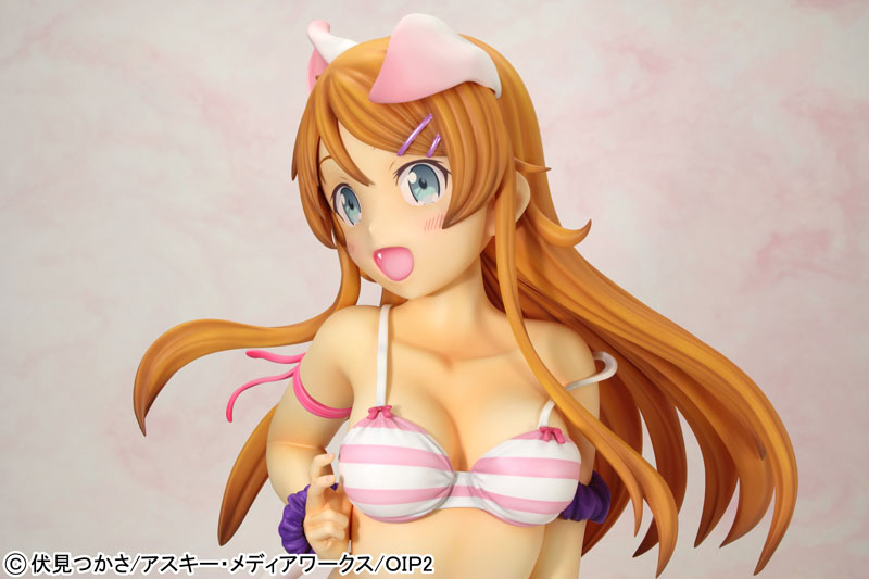 Ore no Imouto ga Konna ni Kawaii Wake ga Nai. - Kousaka Kirino - Grand Toys - Super Figure (SF2.5) - 1/2.5 - Nekomimi Swimsuit ver. , Soft Bust Edition (Griffon Enterprises) photo 14