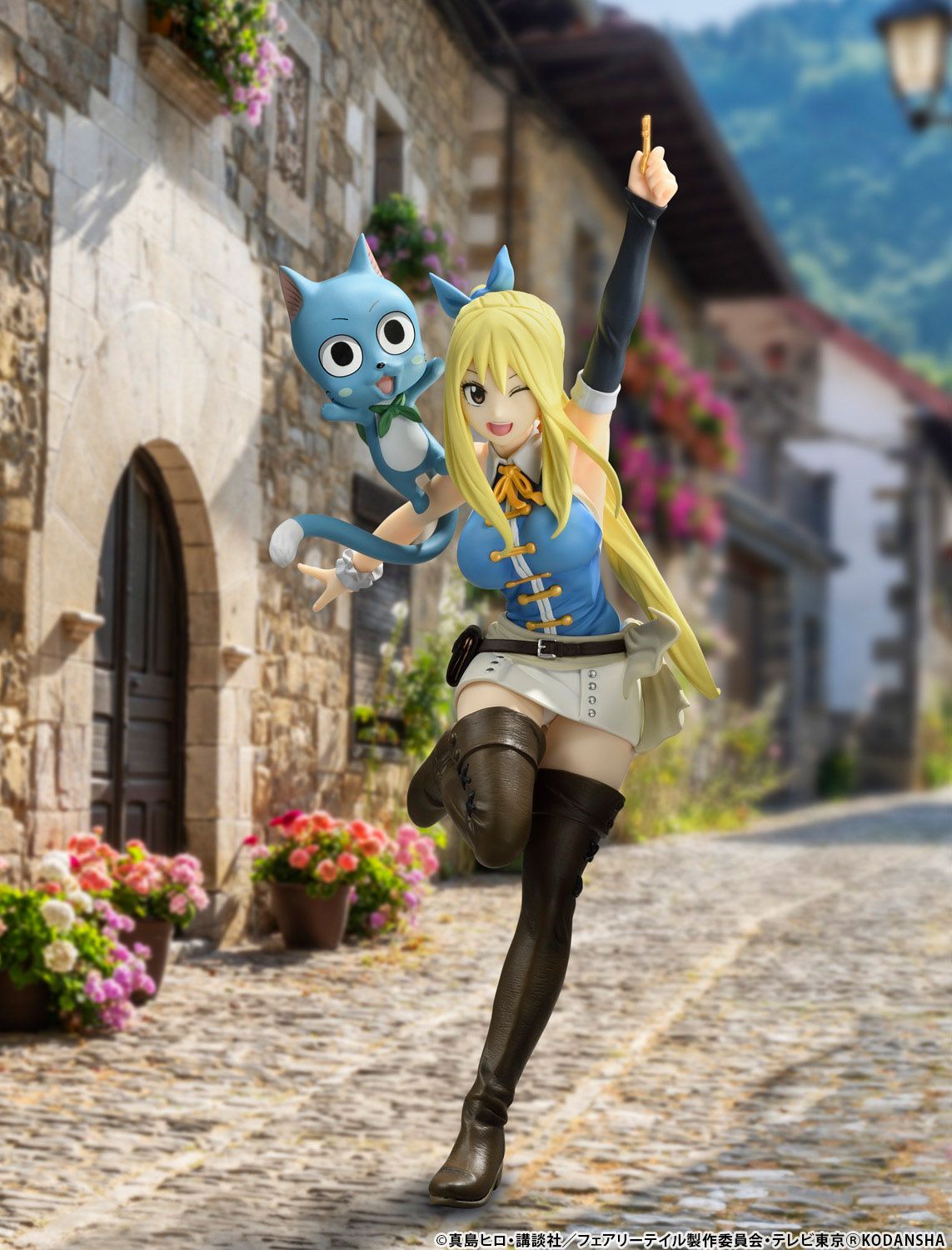 Fairy Tail - Happy - Lucy Heartfilia - 1/8 - Wink Ver. (Bell Fine) photo 4