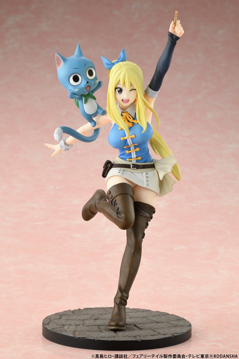 Fairy Tail - Happy - Lucy Heartfilia - 1/8 - Wink Ver. (Bell Fine) photo 5