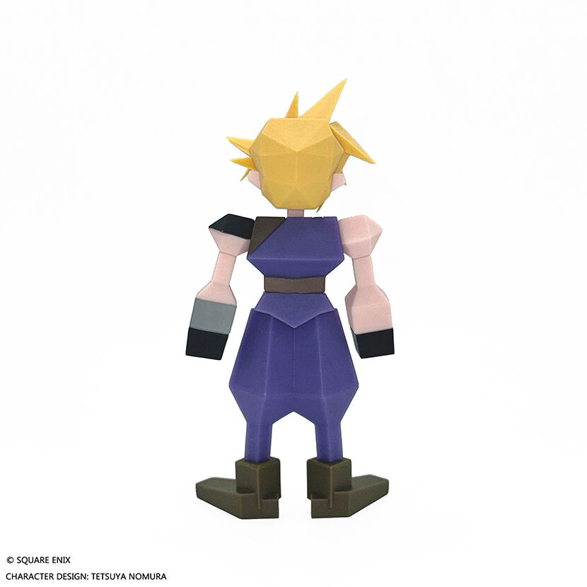 Final Fantasy VII - Cloud Strife - Polygon Sofubi - Sofubi Figure (Square Enix) photo 3