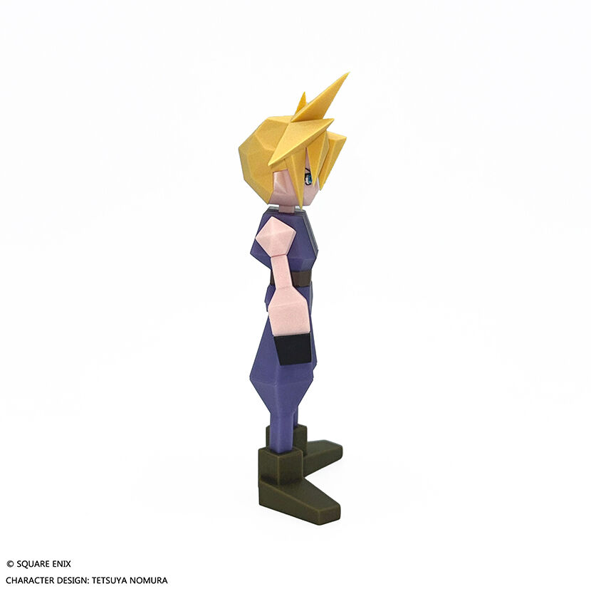Final Fantasy VII - Cloud Strife - Polygon Sofubi - Sofubi Figure (Square Enix) photo 4