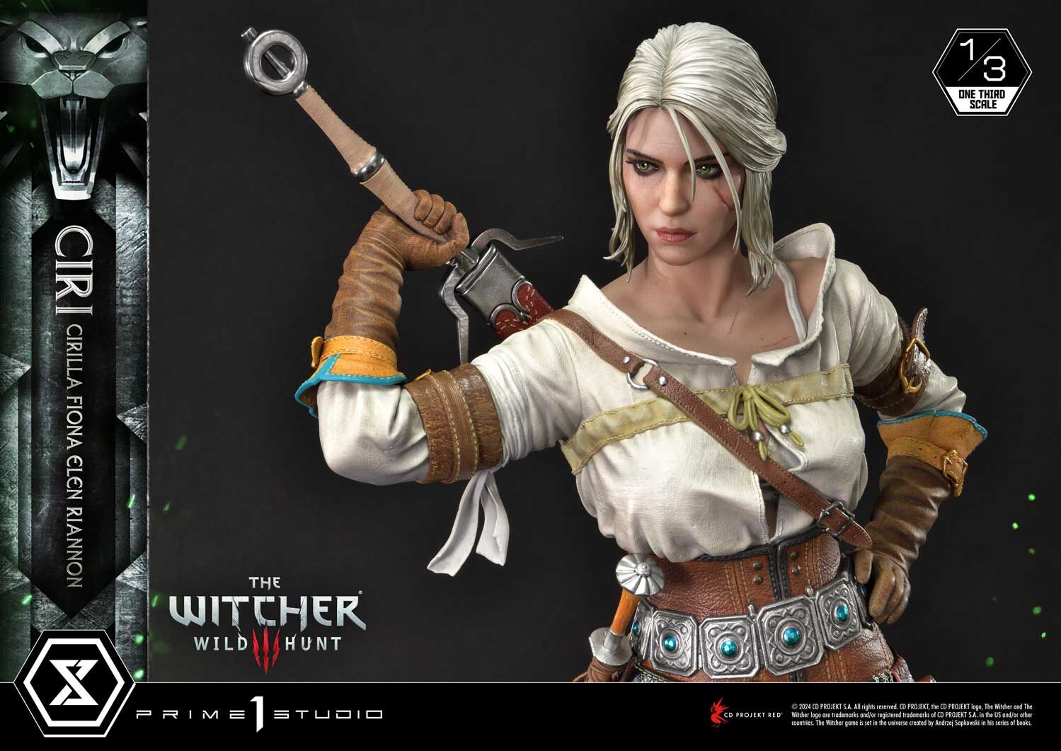 The Witcher 3: Wild Hunt - Ciri - Hound of the Wild Hunt - Museum Masterline Series (MMW3-03S) - 1/3 - Bonus Version (Prime 1 Studio) photo 19