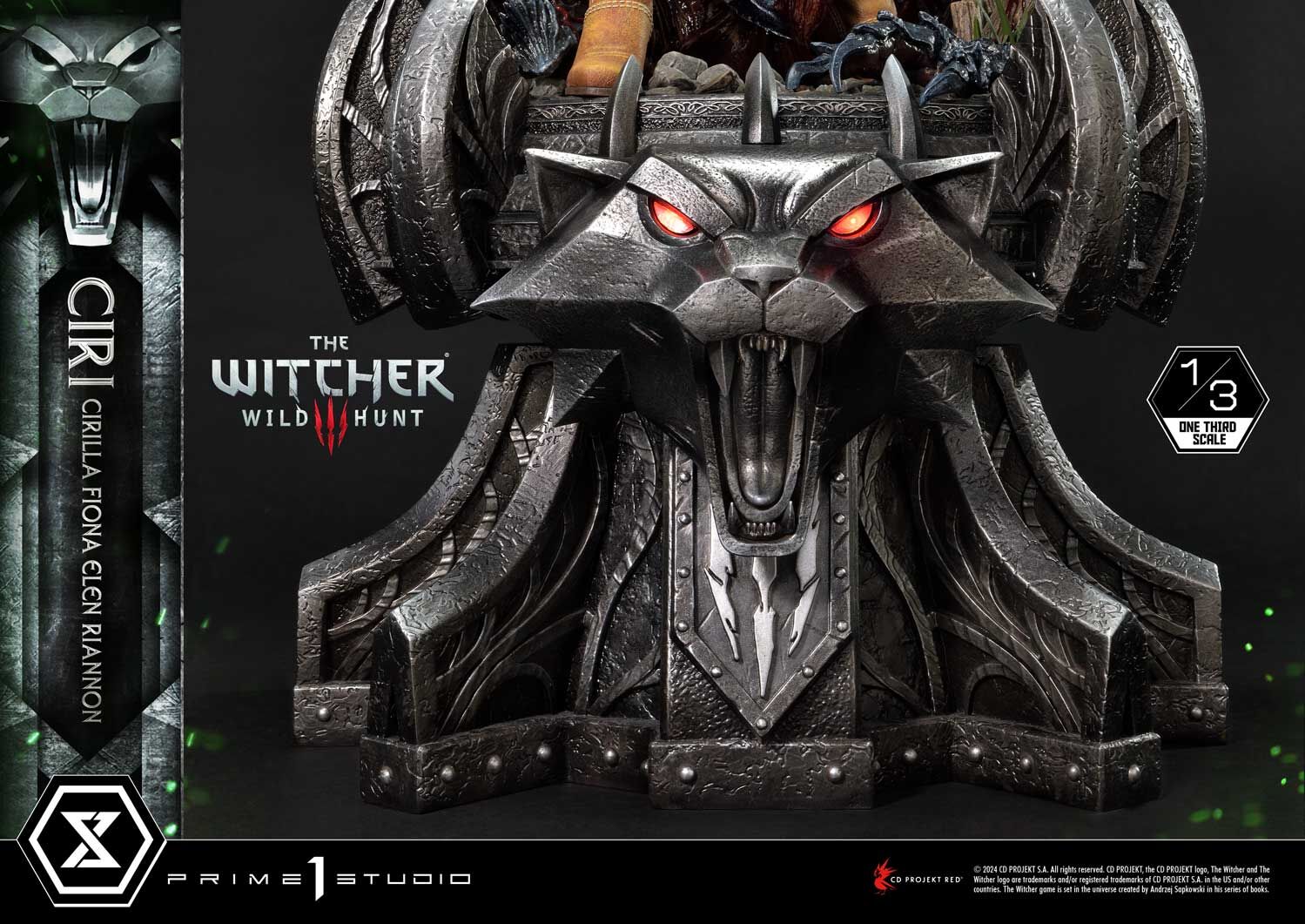 The Witcher 3: Wild Hunt - Ciri - Hound of the Wild Hunt - Museum Masterline Series (MMW3-03S) - 1/3 - Bonus Version (Prime 1 Studio) photo 23