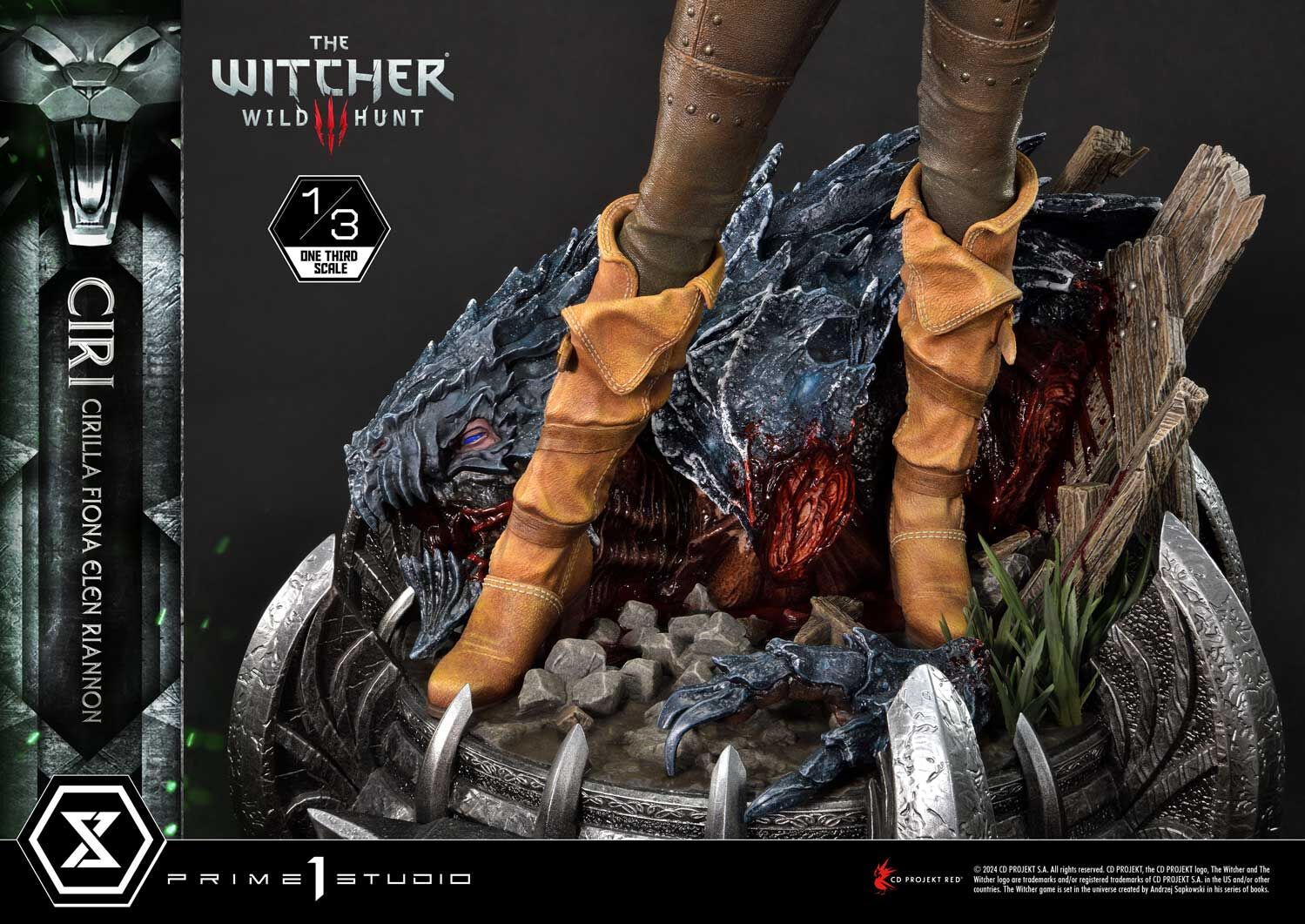 The Witcher 3: Wild Hunt - Ciri - Hound of the Wild Hunt - Museum Masterline Series (MMW3-03S) - 1/3 - Bonus Version (Prime 1 Studio) photo 24