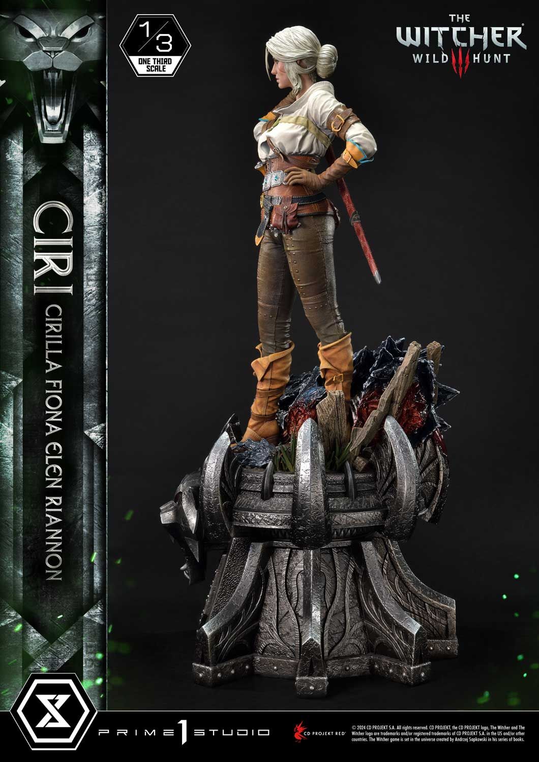 The Witcher 3: Wild Hunt - Ciri - Hound of the Wild Hunt - Museum Masterline Series (MMW3-03S) - 1/3 - Bonus Version (Prime 1 Studio) photo 41