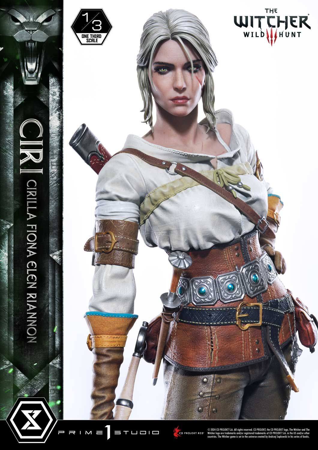 The Witcher 3: Wild Hunt - Ciri - Hound of the Wild Hunt - Museum Masterline Series (MMW3-03S) - 1/3 - Bonus Version (Prime 1 Studio) photo 51