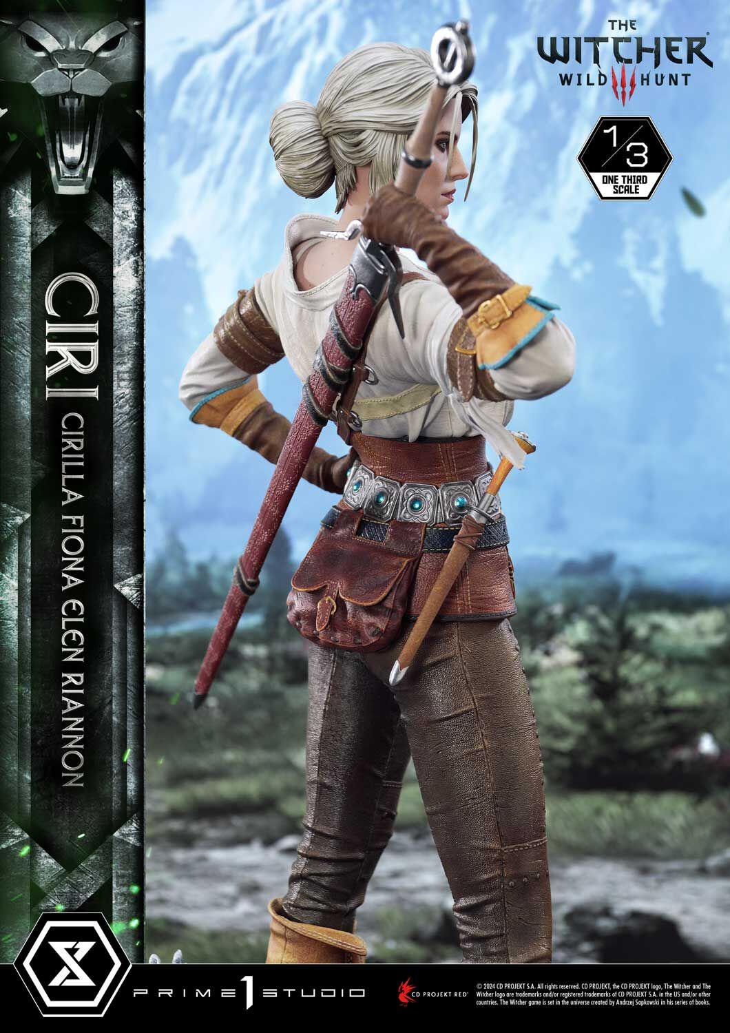The Witcher 3: Wild Hunt - Ciri - Hound of the Wild Hunt - Museum Masterline Series (MMW3-03S) - 1/3 - Bonus Version (Prime 1 Studio) photo 55