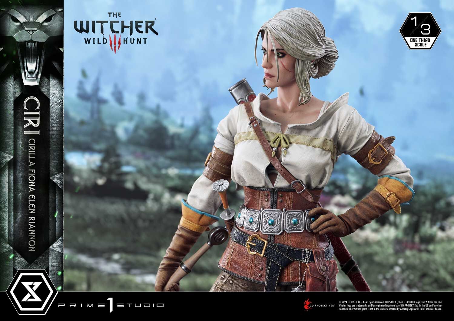 The Witcher 3: Wild Hunt - Ciri - Hound of the Wild Hunt - Museum Masterline Series (MMW3-03S) - 1/3 - Bonus Version (Prime 1 Studio) photo 62