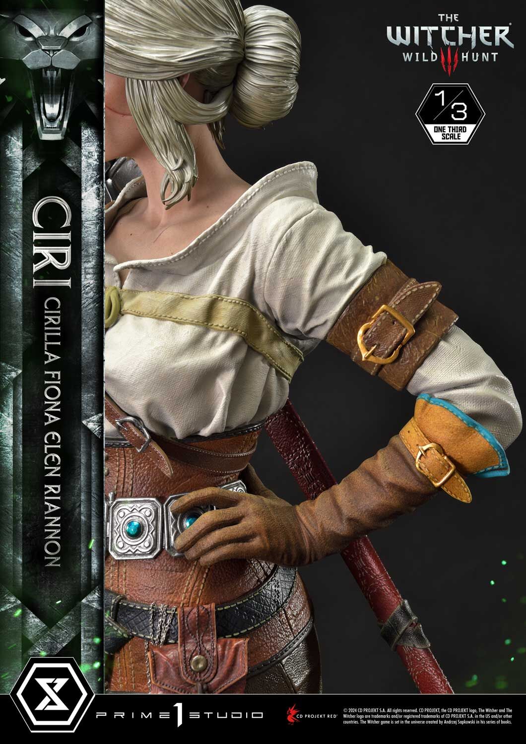 The Witcher 3: Wild Hunt - Ciri - Hound of the Wild Hunt - Museum Masterline Series (MMW3-03S) - 1/3 - Bonus Version (Prime 1 Studio) photo 66