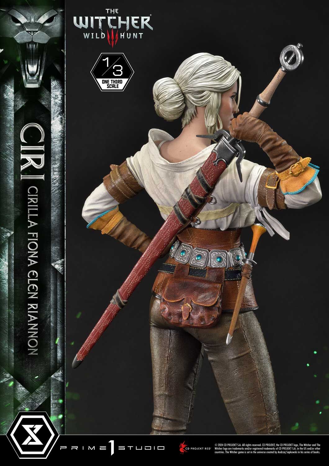 The Witcher 3: Wild Hunt - Ciri - Hound of the Wild Hunt - Museum Masterline Series (MMW3-03S) - 1/3 - Bonus Version (Prime 1 Studio) photo 67