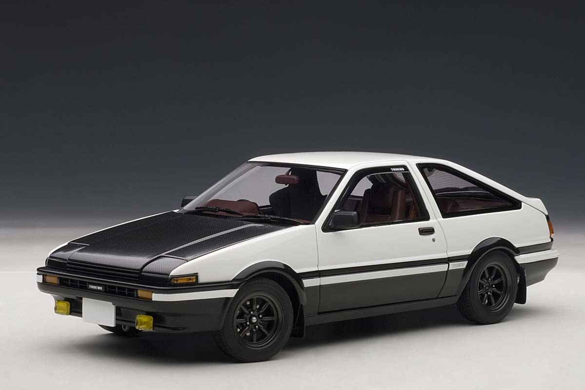 Initial D - 78797 - Toyota Sprinter Trueno (AE86) - 1/18 - Project D (Autoart) photo 2