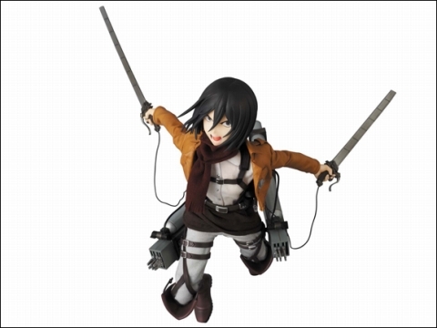 Shingeki no Kyojin - Mikasa Ackerman - Real Action Heroes  (#663) - 1/6 (Medicom Toy)