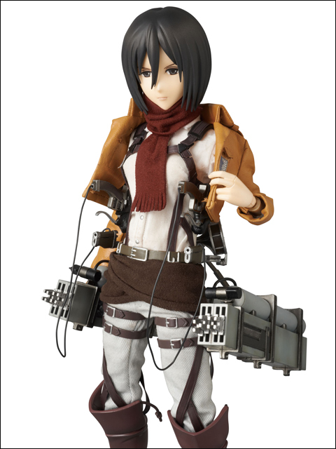 Shingeki no Kyojin - Mikasa Ackerman - Real Action Heroes  (#663) - 1/6 (Medicom Toy)