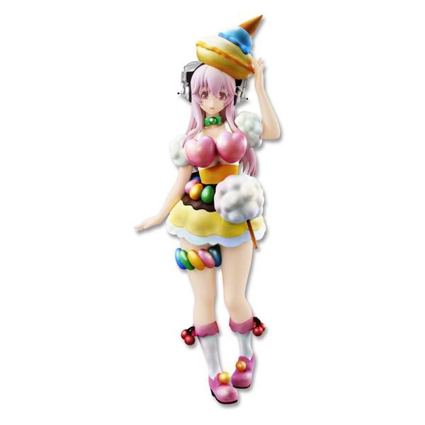 SoniAni: Super Sonico The Animation - Sonico - Furyu Kuji - Minna no Kuji SoniAni: Super Sonico The Animation (Last Get Prize) - Stage Costume Design ver., Pearl Color ver. (FuRyu)