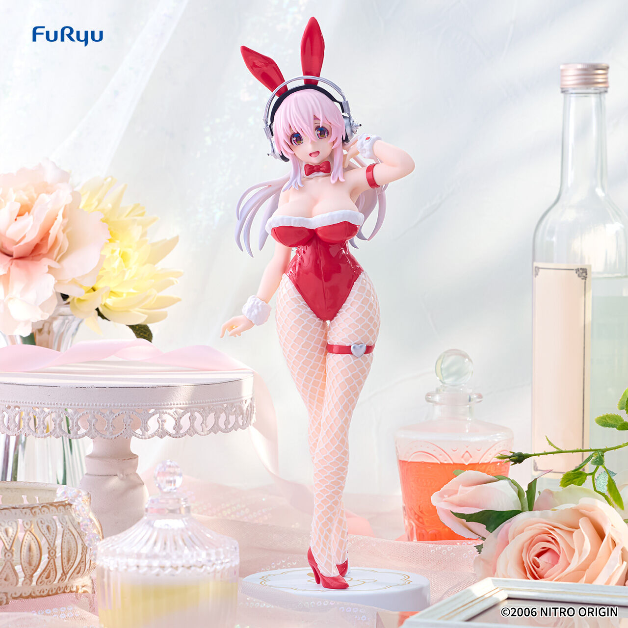 SoniComi (Super Sonico) - Sonico - BiCute Bunnies - Red ver. (FuRyu)