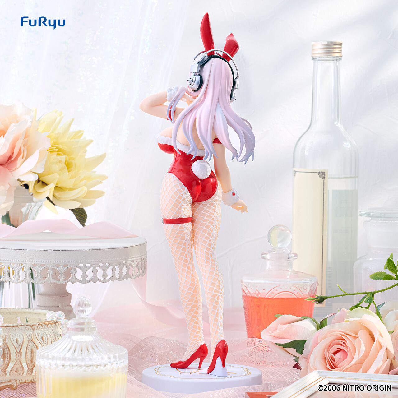 SoniComi (Super Sonico) - Sonico - BiCute Bunnies - Red ver. (FuRyu) photo 2