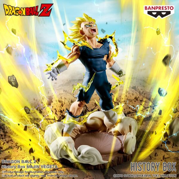 Dragon Ball Z - Majin Vegeta SSJ - History Box (Bandai Spirits) photo 3