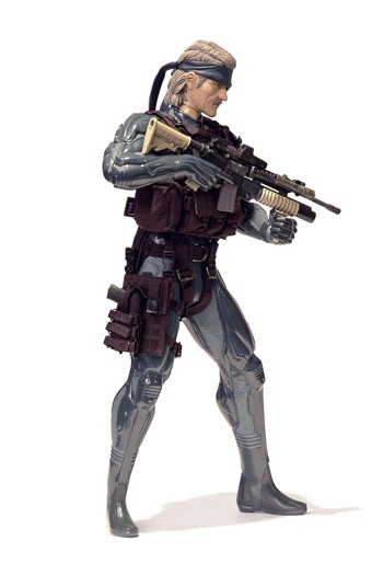 Metal Gear Solid 4: Guns of the Patriots - Solid Snake - Real Action Heroes (#359) - 1/6 - Old ver. (Medicom Toy) photo 2