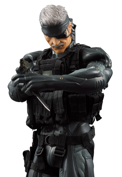 Metal Gear Solid 4: Guns of the Patriots - Solid Snake - Real Action Heroes (#359) - 1/6 - Old ver. (Medicom Toy) photo 7