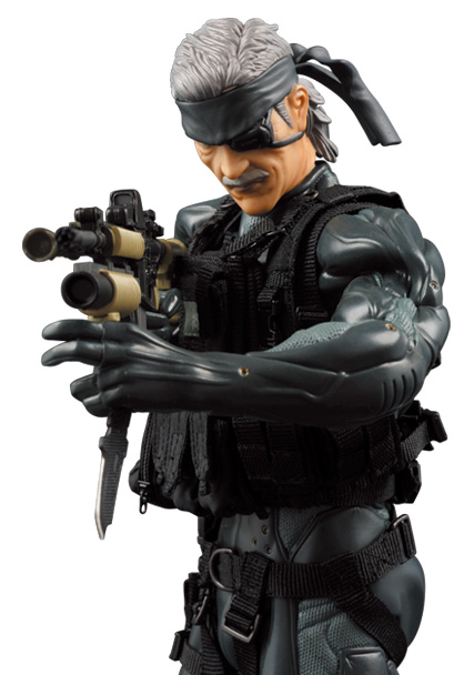 Metal Gear Solid 4: Guns of the Patriots - Solid Snake - Real Action Heroes (#359) - 1/6 - Old ver. (Medicom Toy) photo 8