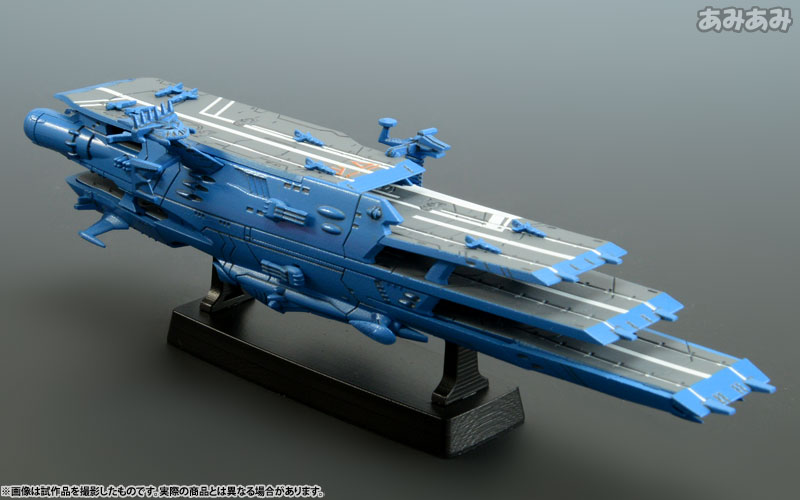 Uchuu Senkan Yamato 2199 - Cosmo Fleet Special - Guipellon Class Multiple Flight Deck Astro Carrier Schderg (MegaHouse) photo 17