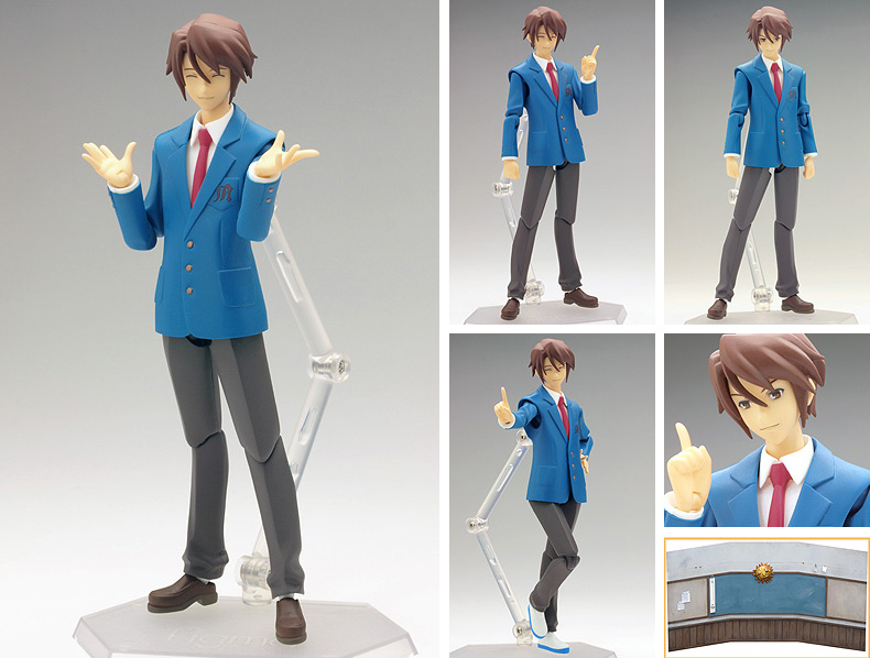 Suzumiya Haruhi no Yuuutsu - Koizumi Itsuki - Figma (#007) - School Uniform ver. (Max Factory) photo 7