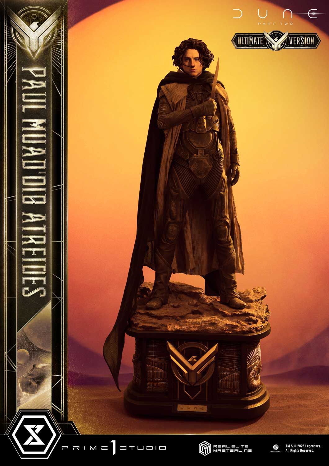 Dune: Part Two - Paul Atreides - Real Elite Masterline (REMDUNE2-01UT) - 1/3 - Ultimate Version (Prime 1 Studio) photo 41