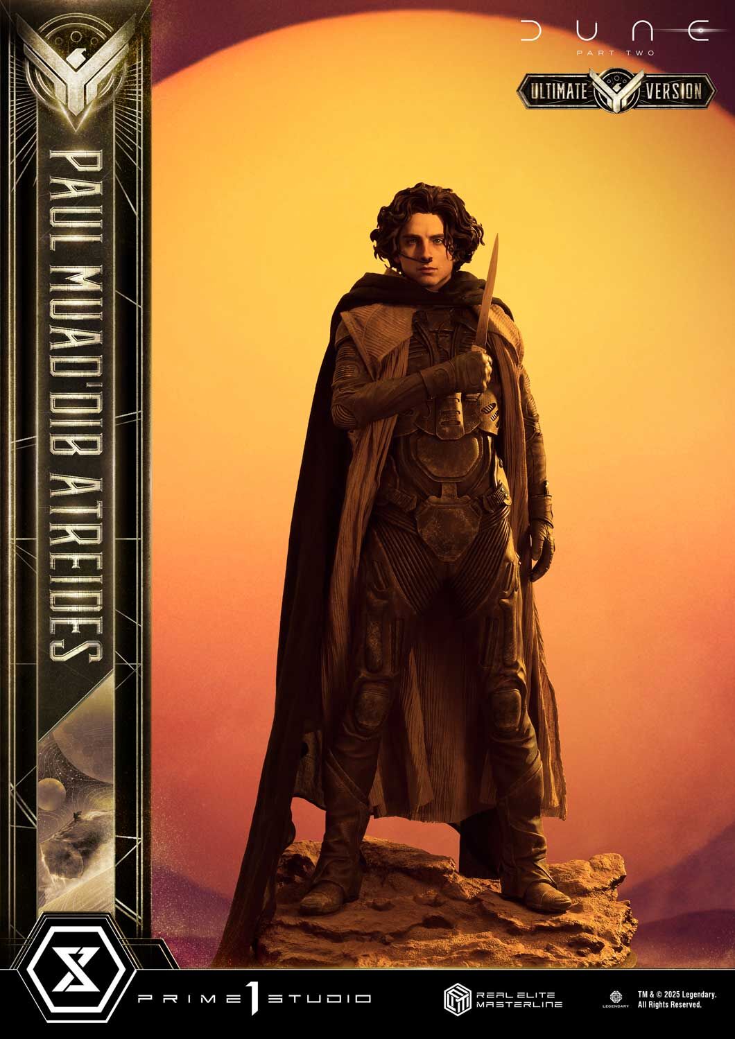 Dune: Part Two - Paul Atreides - Real Elite Masterline (REMDUNE2-01UT) - 1/3 - Ultimate Version (Prime 1 Studio) photo 58
