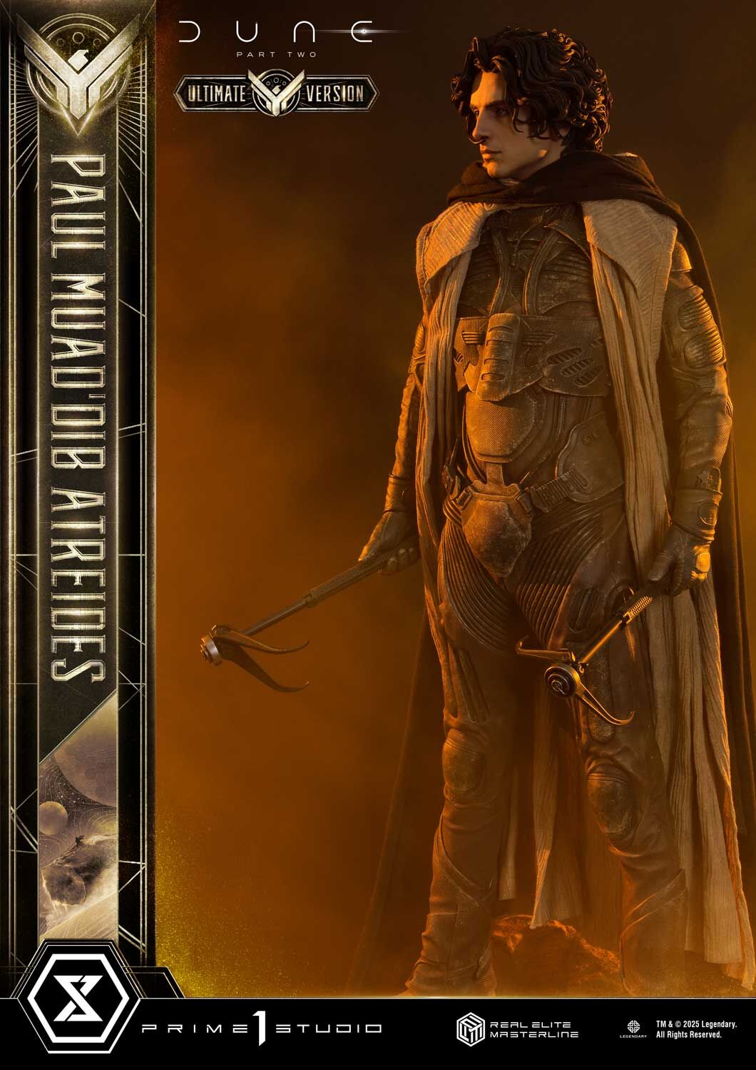 Dune: Part Two - Paul Atreides - Real Elite Masterline (REMDUNE2-01UT) - 1/3 - Ultimate Version (Prime 1 Studio) photo 62