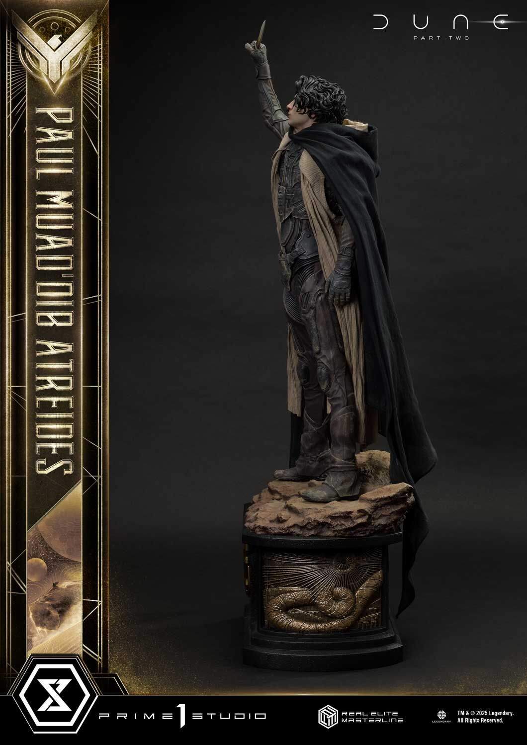 Dune: Part Two - Muad'Dib - Paul Atreides - Real Elite Masterline  (REMDUNE2-01UTS) - 1/3 - Ultimate Bonus Version (Prime 1 Studio) photo 5