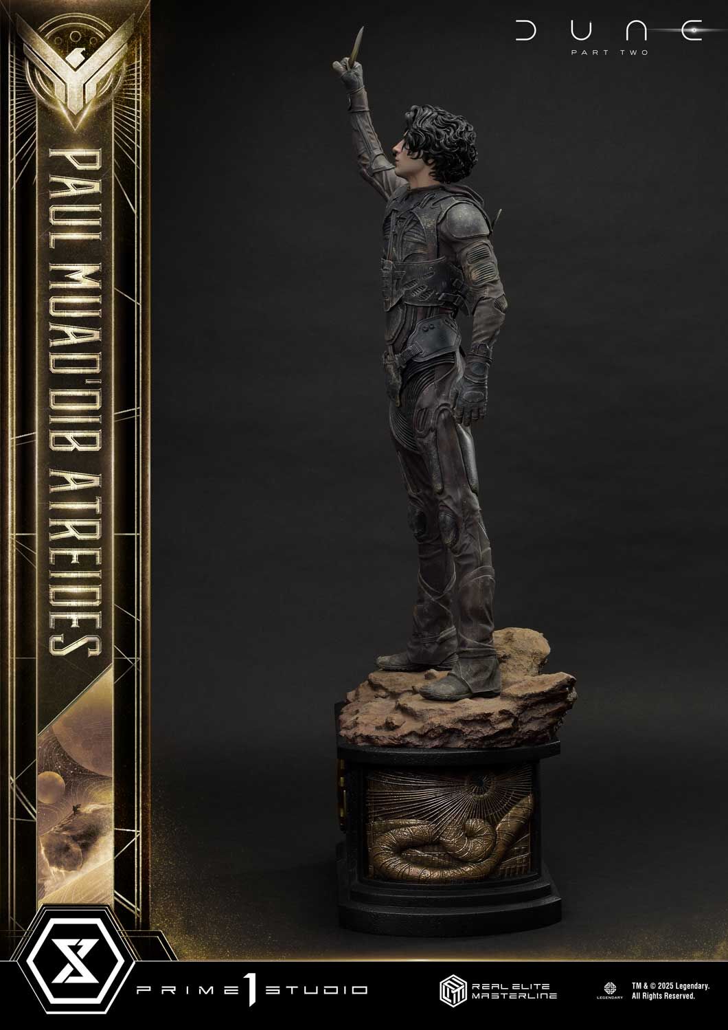 Dune: Part Two - Muad'Dib - Paul Atreides - Real Elite Masterline  (REMDUNE2-01UTS) - 1/3 - Ultimate Bonus Version (Prime 1 Studio) photo 7
